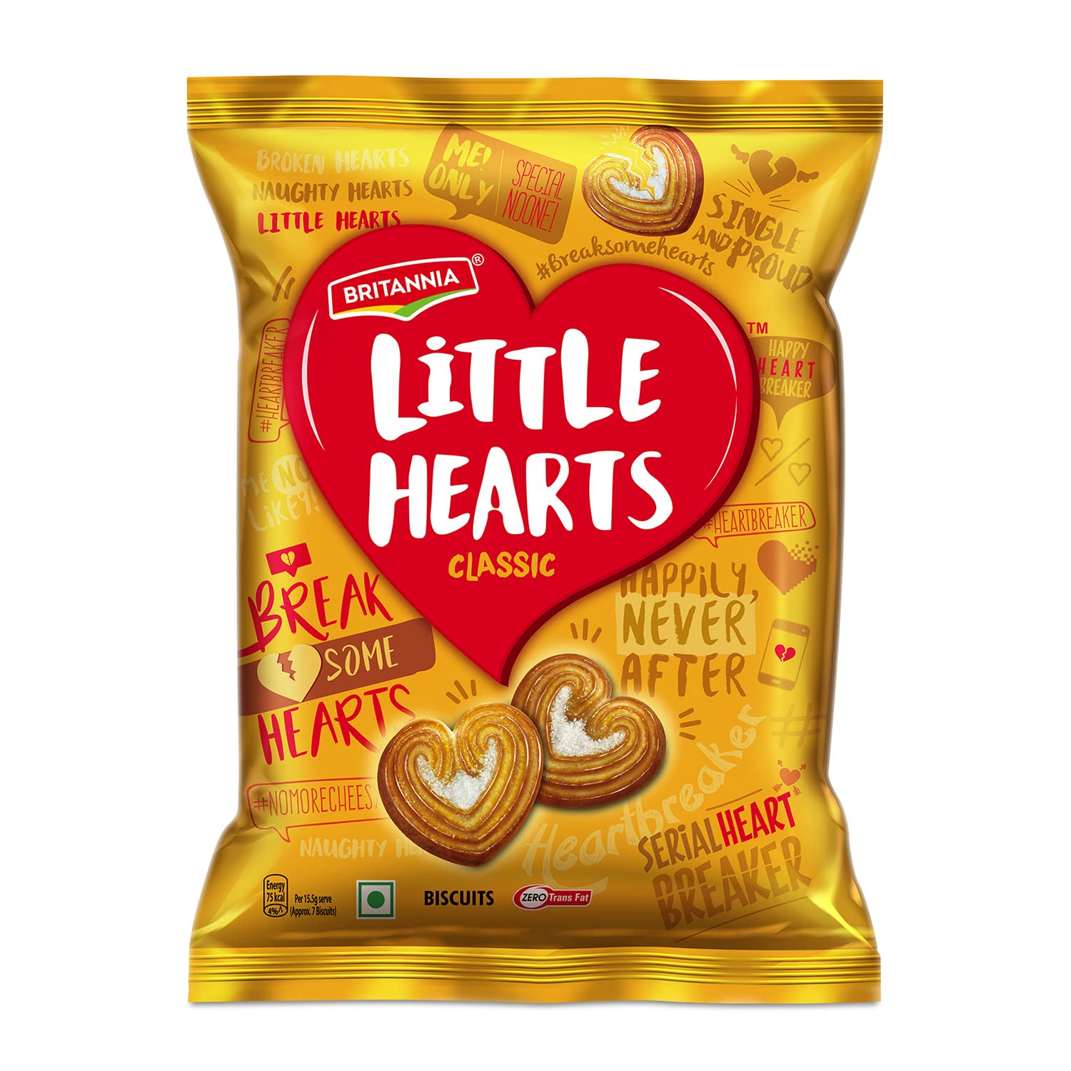 Biscuit Britannia Little Hearts Classic