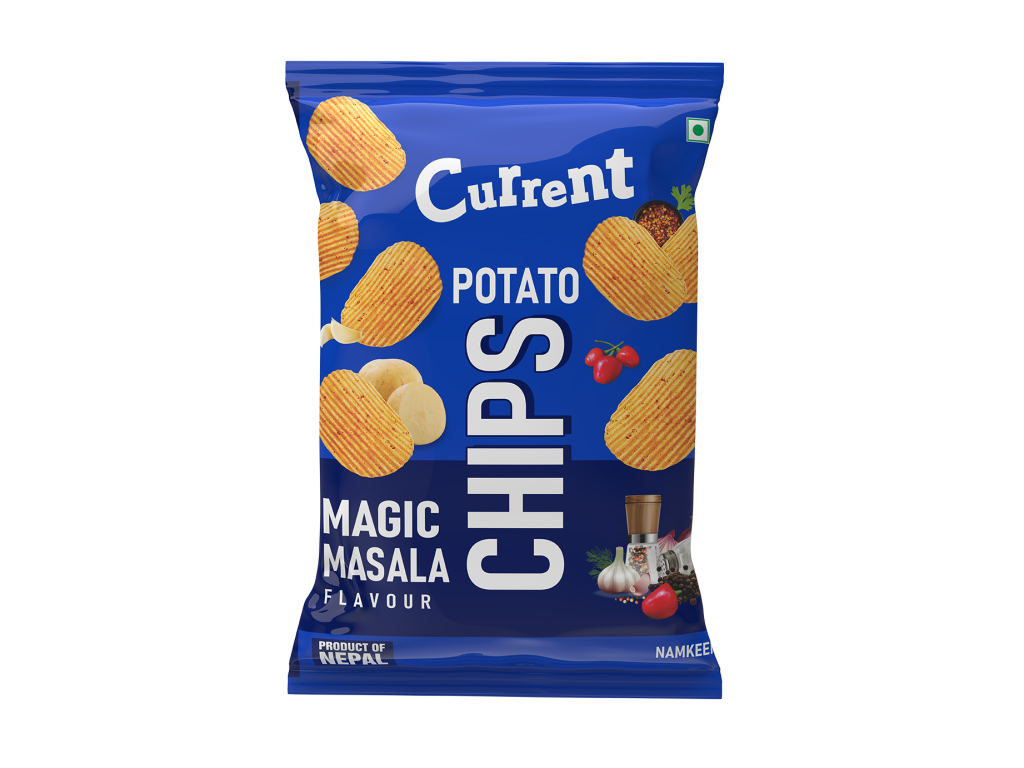 Current Potato Chips Magic Masala 45 g