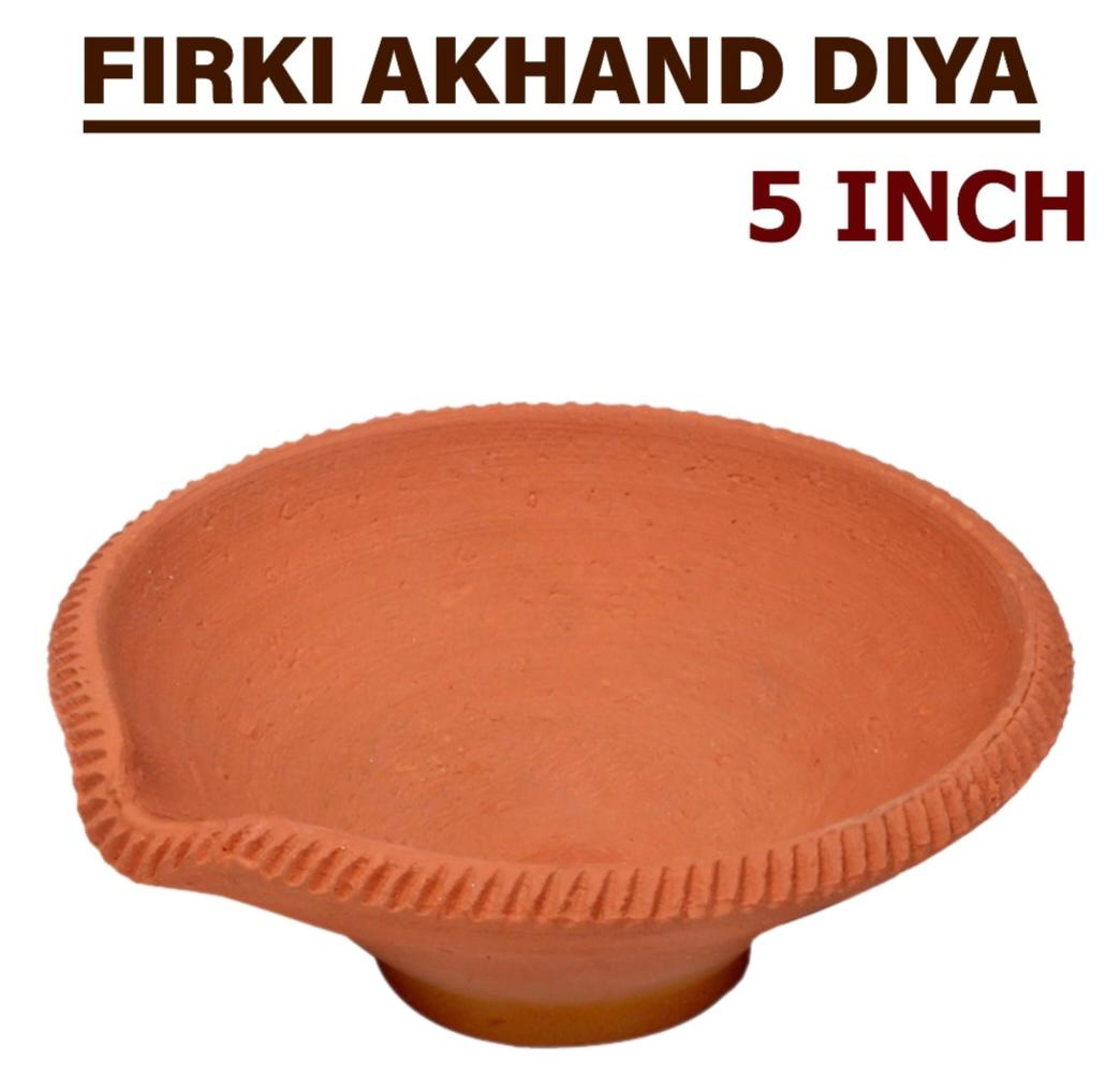 Diwali Firki Akhand Diya 5 inch s