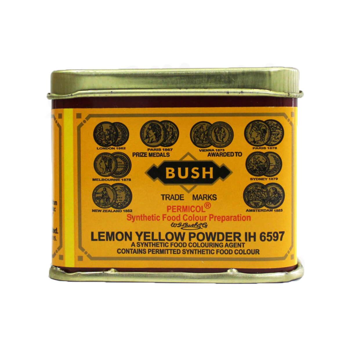 Food Colour Bush Lemon Yellow Powder 100 g