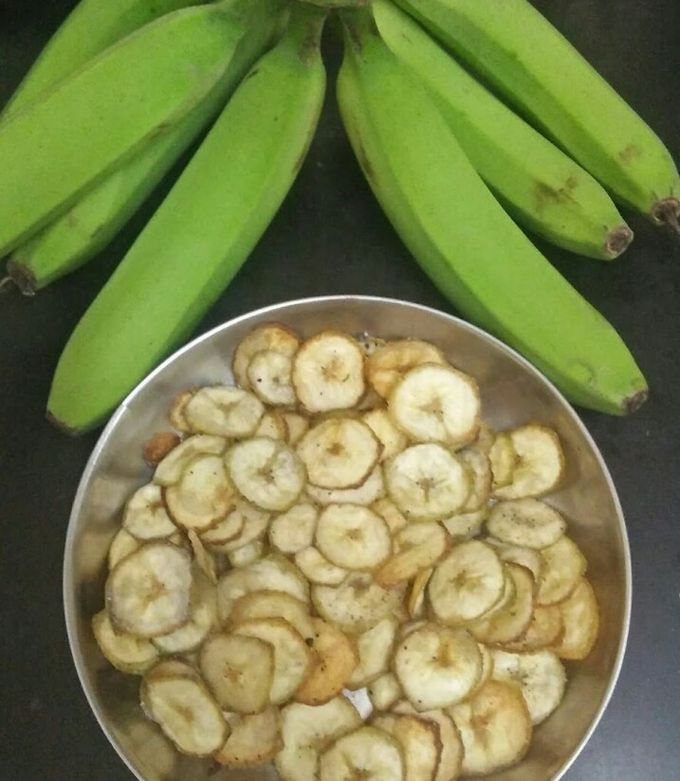 তাজা কাঁচা কলা