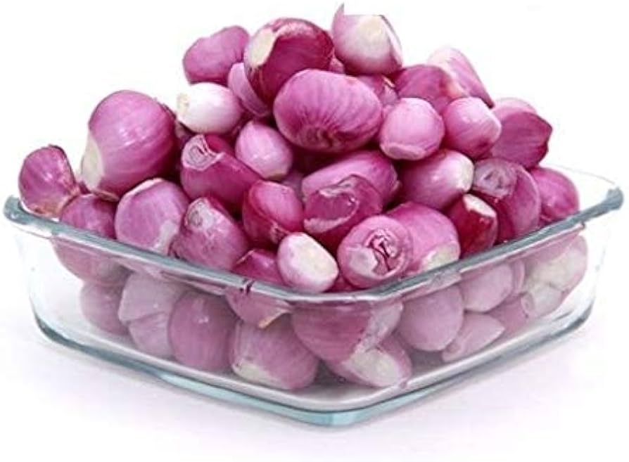 તાજી લાલ ડુંગળી