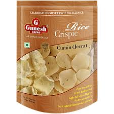 Ganesh Rice Crispy Jeera Papad 150 g