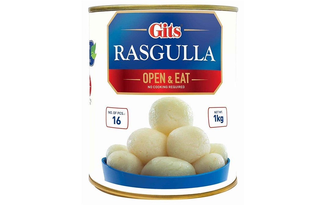 Gits Rasgulla Open & Eat Tin