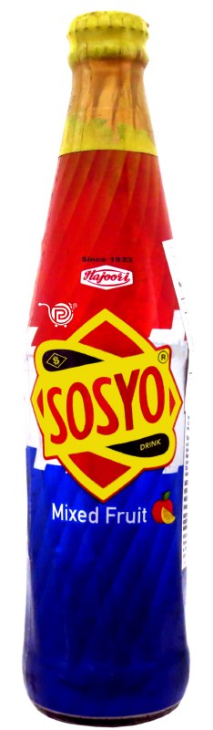 Hajoori Sosyo Mixed Fruit Flavoured btl