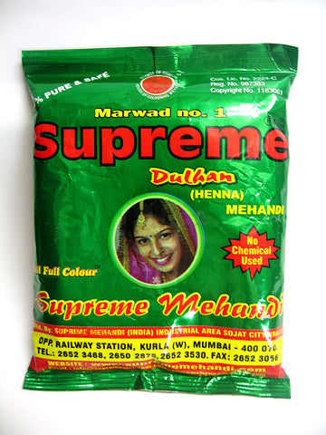 Supreme Herbal Henna Dulhan Mehendi Regular Powder