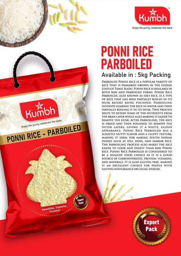 Kumbh Ponni Parboiled Rice