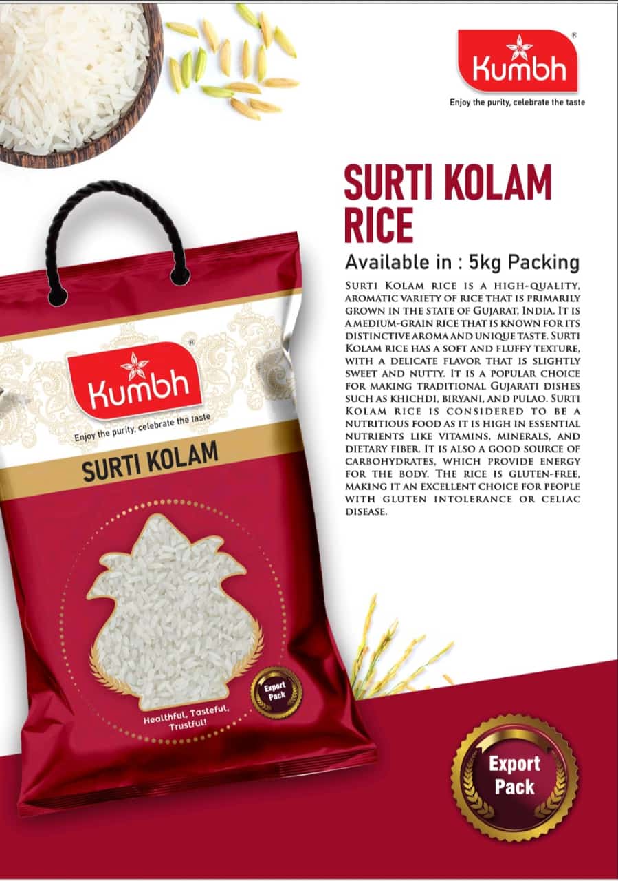 Kumbh Surti Kolam Rice – StarBazaar Japan