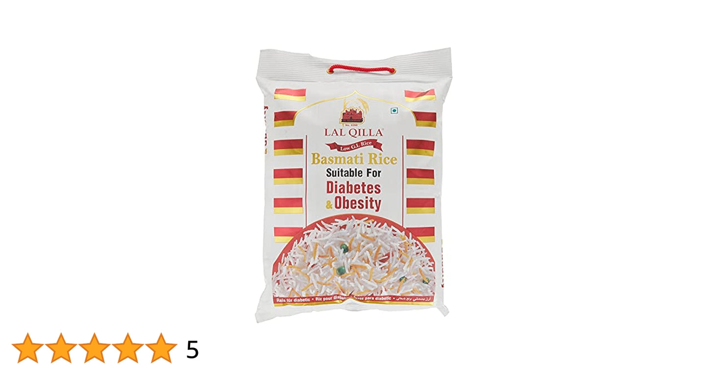 Lal Qilla Basmati Rice Suitable for Diabetes & Obesity