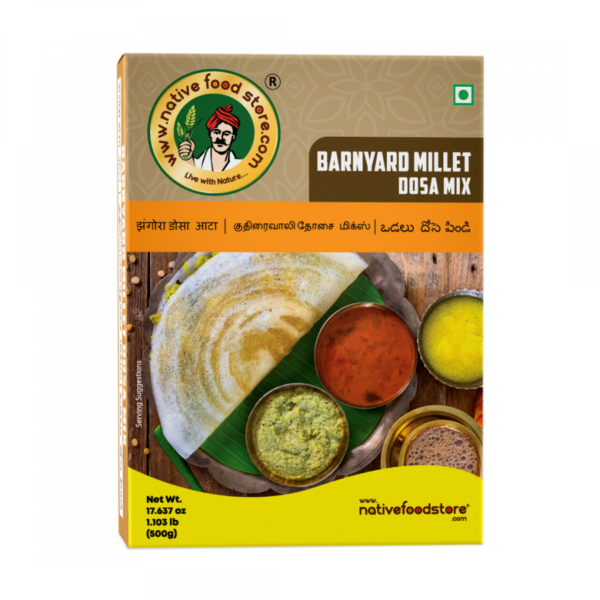 NATIVE FOOD STORE BARNYAND MILLETS DOSA  MIX