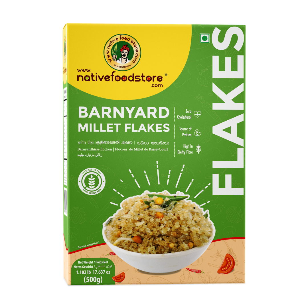 Native Food Store Barnyard Millet Flakes
