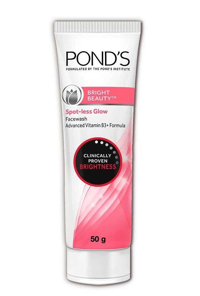 Ponds Bright Beauty Spot-less Glow Facewash Advanced Vitamin B3+Formula