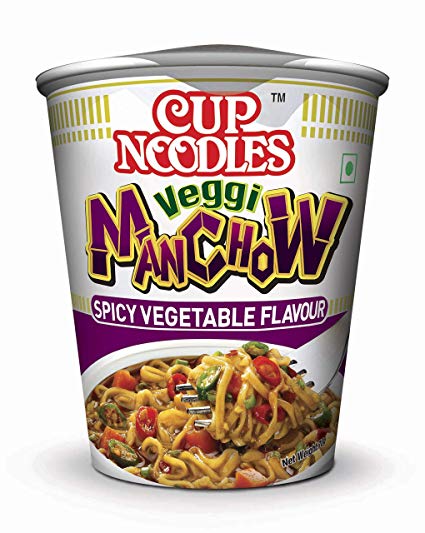 Nissin Cup Noodles Spicy Veggi Manchow