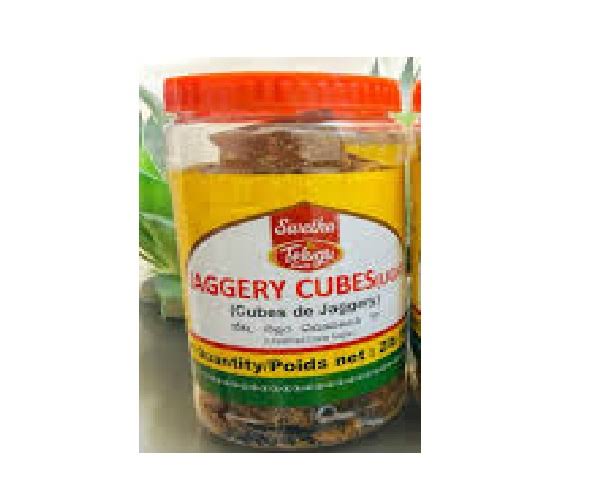 ಶ್ವೇತಾ ತೆಲುಗು ಆಹಾರಗಳು ಬೆಲ್ಲದ ಕ್ಯೂಬ್ಸ್ ಟಿನ್