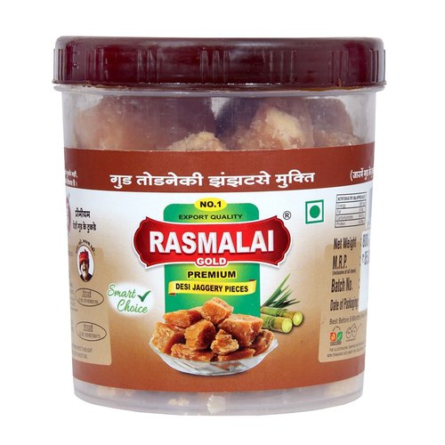Jaggery Gud Rasmalai Cubes Gold Tin